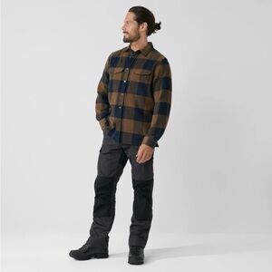 Fjallraven Canada Men's Plaid Flannel Shirt